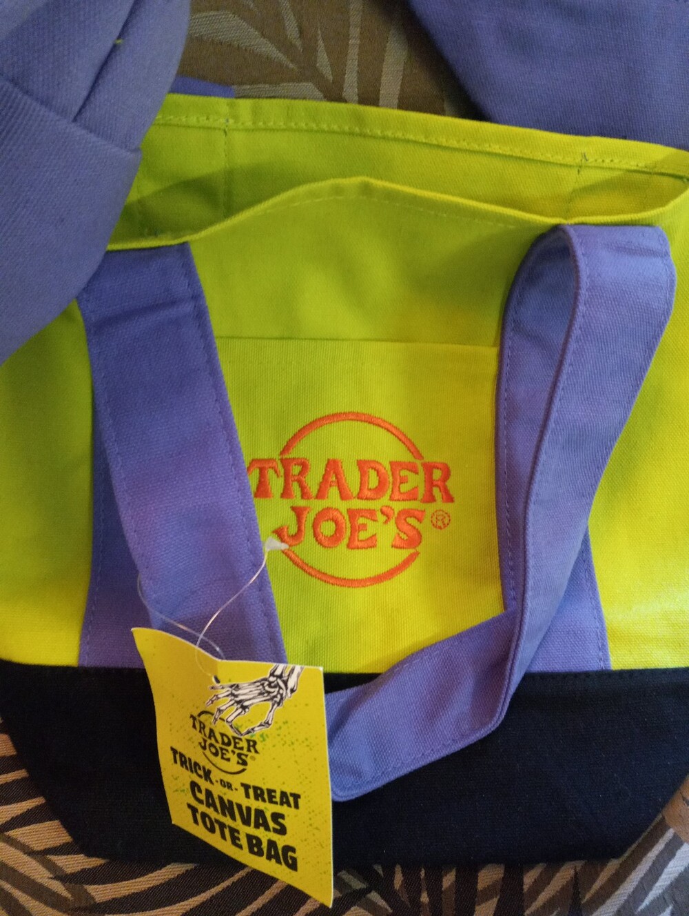 Trader Joes Canvas Trick Or Treat Bags